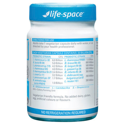Life-Space Broad Spectrum Probiotic 60 Hard Capsules