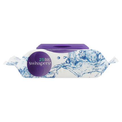 Swisspers Original Facial Wipes 25 Pack