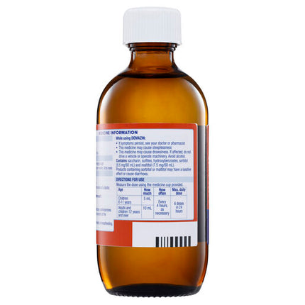 Demazin Kids 6+ Cough & Cold Relief Syrup 200mL