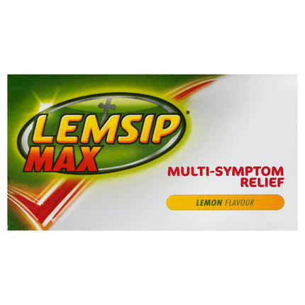 Lemsip Max Multi-Symptom Relief Lemon 10 Pack