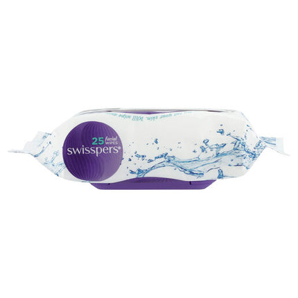 Swisspers Original Facial Wipes 25 Pack