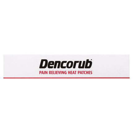 Dencorub Pain Relieving Heat Patch 3 Pack