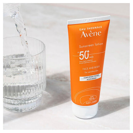 Avene Sunscreen Face & Body Lotion SPF 50+ 100mL