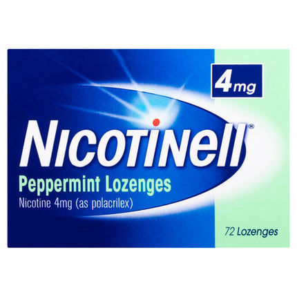 Nicotinell Lozenge Mint 4mg 72 Pack