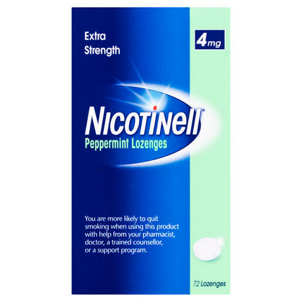 Nicotinell Lozenge Mint 4mg 72 Pack