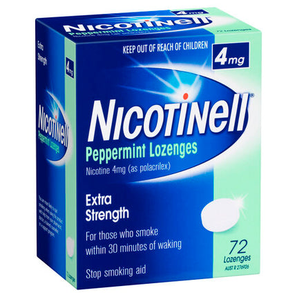 Nicotinell Lozenge Mint 4mg 72 Pack
