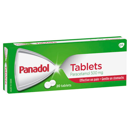 Panadol 500mg 20 Tablets