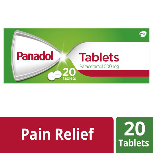 Panadol 500mg 20 Tablets