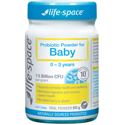 Life-Space Probiotic Powder for Baby 6 Months-3 Years Oral Powder 60g