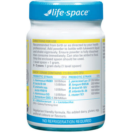 Life-Space Probiotic Powder for Baby 6 Months-3 Years Oral Powder 60g