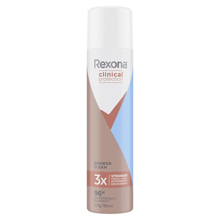 Rexona Women Clinical Protection Antiperspirant Shower Clean 180mL