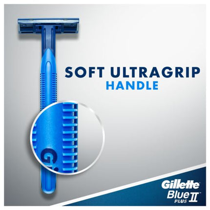 Gillette Blue II UltraGrip Pivot Disposable Shaving Razor 5 Pack