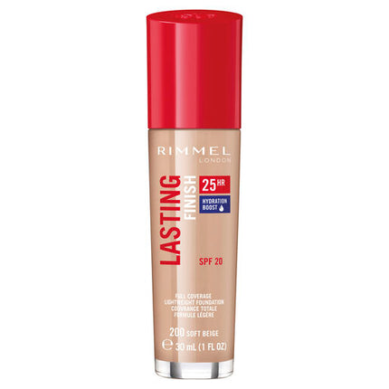 Rimmel Lasting Finish Foundation 25HR 200 Soft Beige