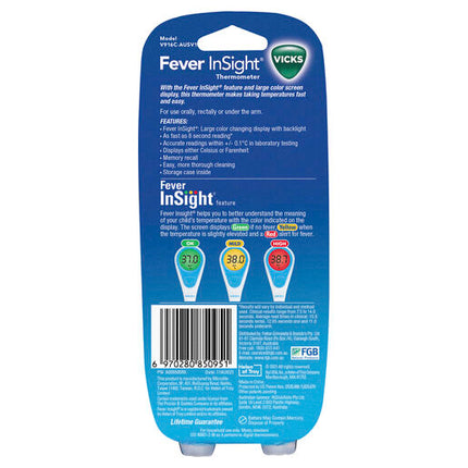 Vicks Fever InSight Thermometer