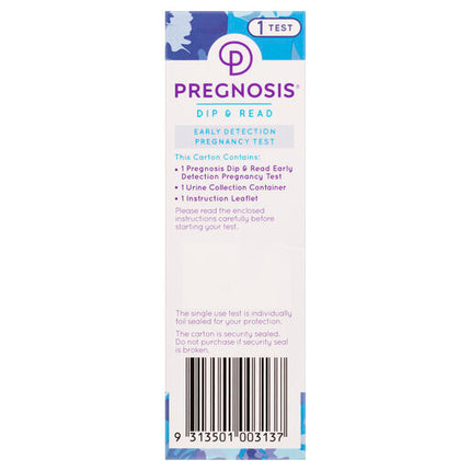 Pregnosis Dip N Read 1 Test
