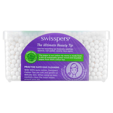 Swisspers Cotton Tips Paper Stems 240 Pack