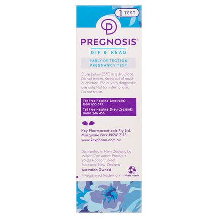 Pregnosis Dip N Read 1 Test