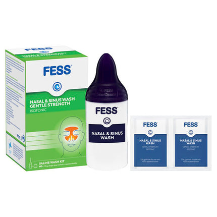 Fess Sinu-Cleanse Gentle Cleansing Daily Wash Kit 60 Pack