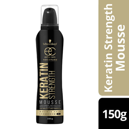 Schwarzkopf Extra Care Keratin Strength Mousse 150g