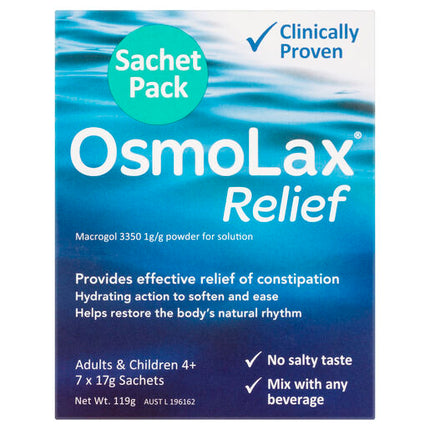 OsmoLax Relief Sachet Pack 7x17g