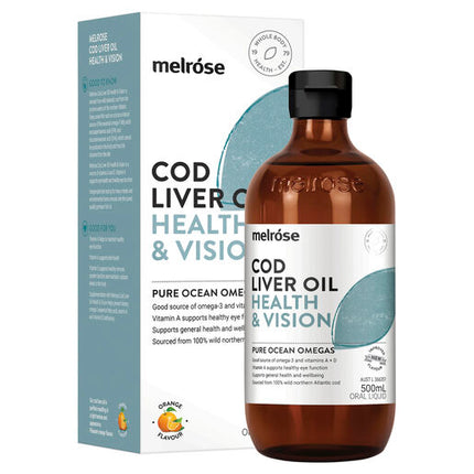 Melrose Omega Cod Liver Oil 500mL
