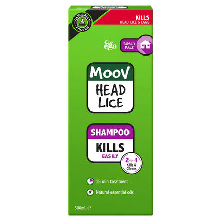 Moov Head Lice Shampoo 500mL