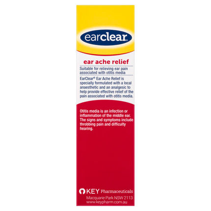 EarClear Ear Ache Relief 15mL
