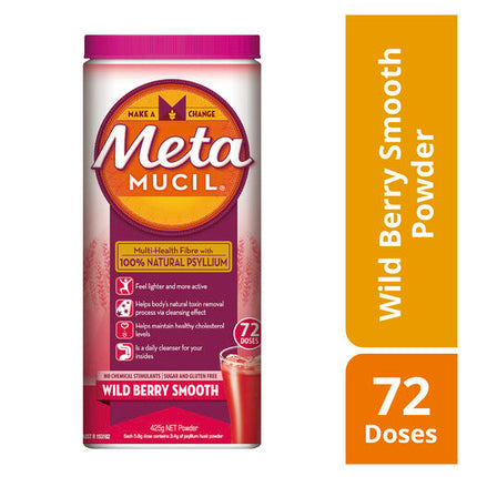 Metamucil Wild Berry Smooth 72 Doses