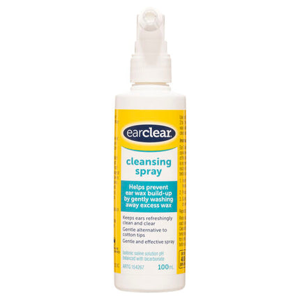 EarClear Cleansing Spray 100mL – Prevents Ear Wax Build-up & Keeps Ears Clean