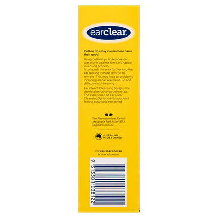 EarClear Cleansing Spray 100mL – Prevents Ear Wax Build-up & Keeps Ears Clean