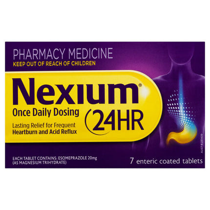 Nexium 24Hr 20mg 7 Tablets