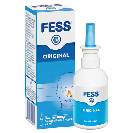 Fess Nasal Saline Spray Original 75mL