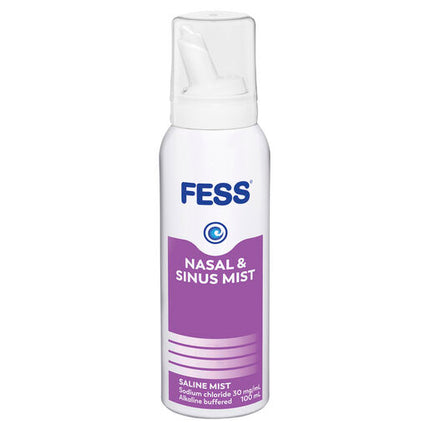 Fess Sinu-Cleanse Congestion Relief Nasal & Sinus Mist Original 100mL