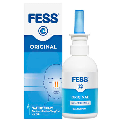 Fess Nasal Saline Spray Original 75mL