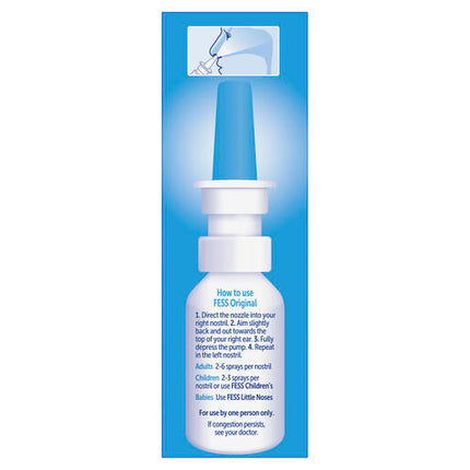 Fess Nasal Saline Spray Original 75mL