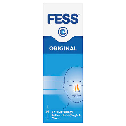 Fess Nasal Saline Spray Original 75mL