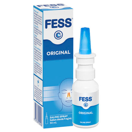Fess Nasal Saline Spray Original 30mL