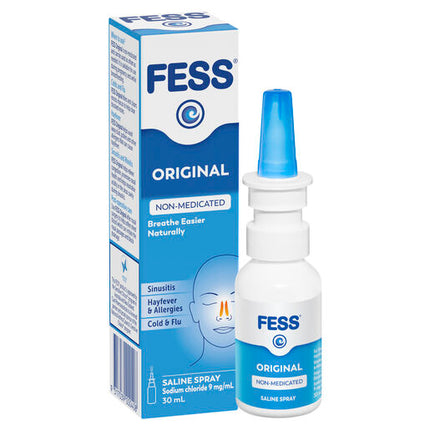 Fess Nasal Saline Spray Original 30mL