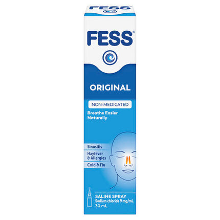 Fess Nasal Saline Spray Original 30mL