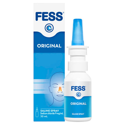 Fess Nasal Saline Spray Original 30mL