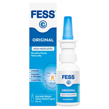 Fess Nasal Saline Spray Original 30mL
