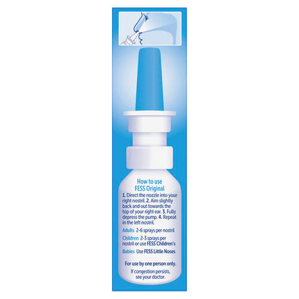 Fess Nasal Saline Spray Original 30mL