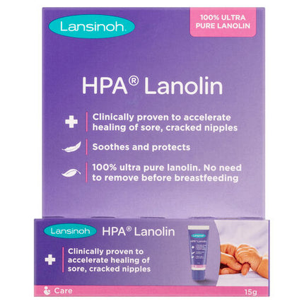 Lansinoh HPA Lanolin Cream 15g