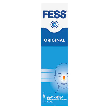 Fess Nasal Saline Spray Original 30mL