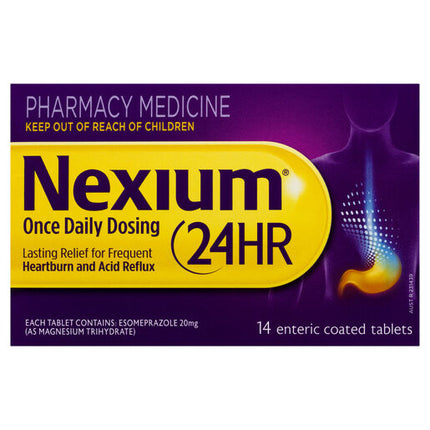 Nexium 24Hr 20mg 14 Tablets