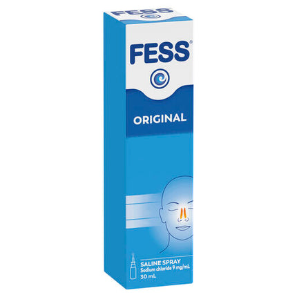 Fess Nasal Saline Spray Original 30mL