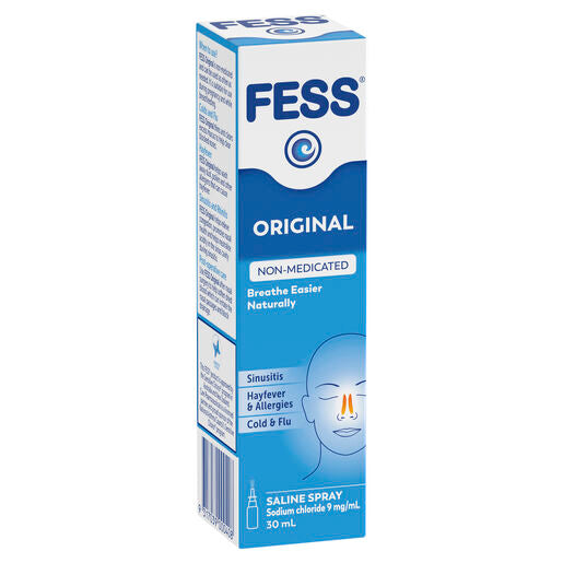 Fess Nasal Saline Spray Original 30mL