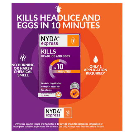 Nyda Express Family Value Pack 2 x 50mL