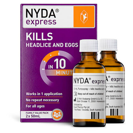 Nyda Express Family Value Pack 2 x 50mL