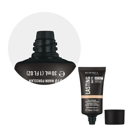 Rimmel Lasting Matte Finish Foundation 010 Warm Porcelain